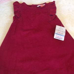 18-24 month red corduroy dress